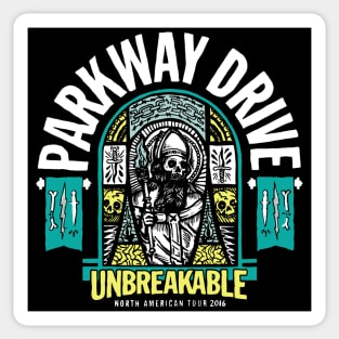 Parkway Drive Unbreakable North American Tour Sticker